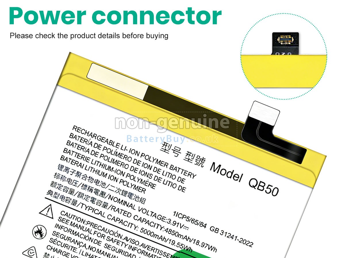 Replacement Battery for Motorola G84 5G