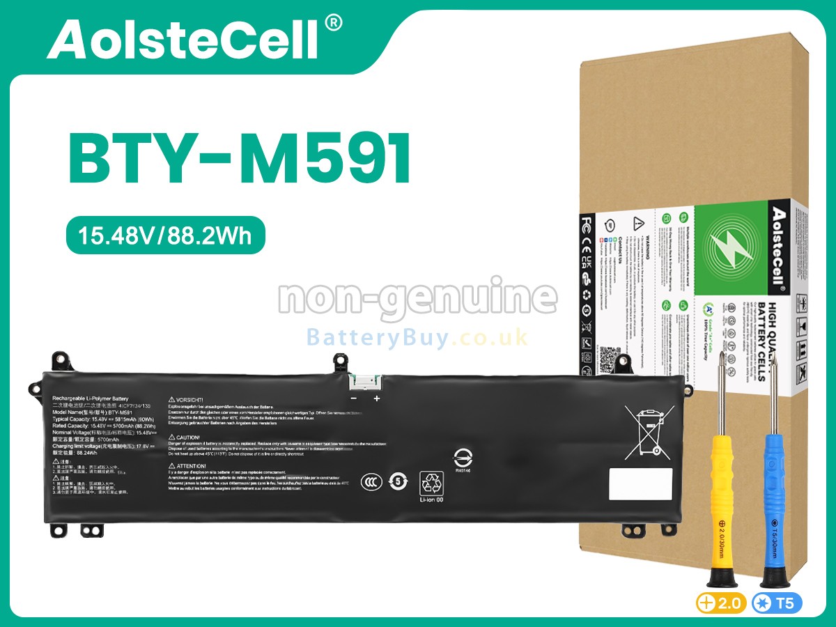 Replacement Battery for MSI S9N-0W4J200-AQ2