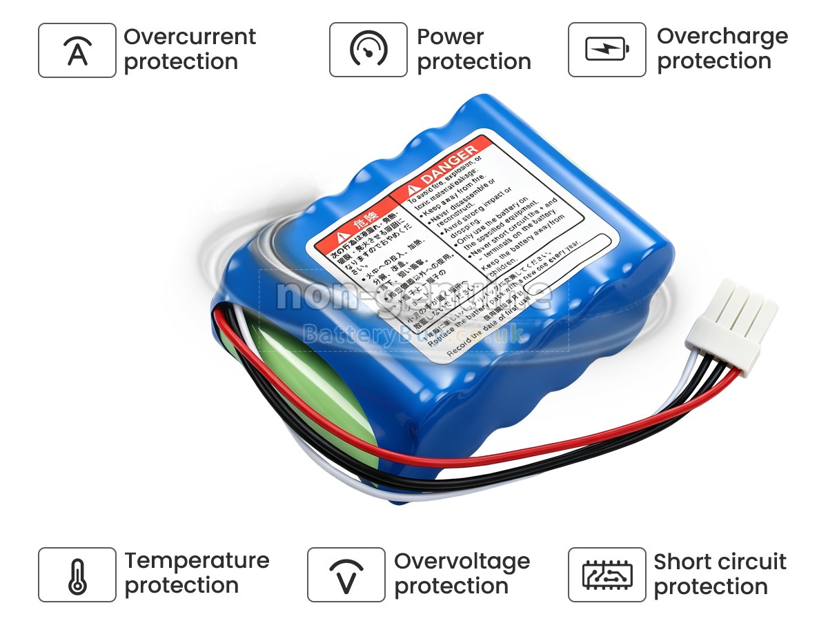 Replacement Battery for Nihon Kohden BSM-2351