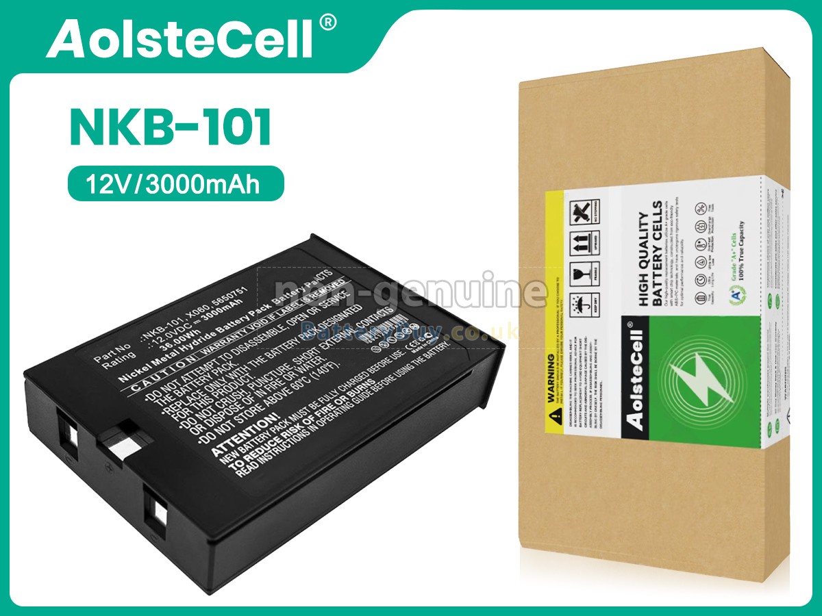 replacement battery for Nihon Kohden BSM-4101A