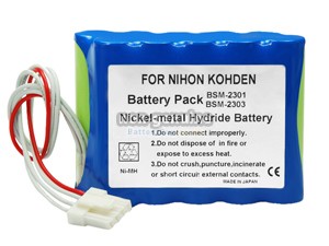 Nihon Kohden BSM-2354A replacement battery