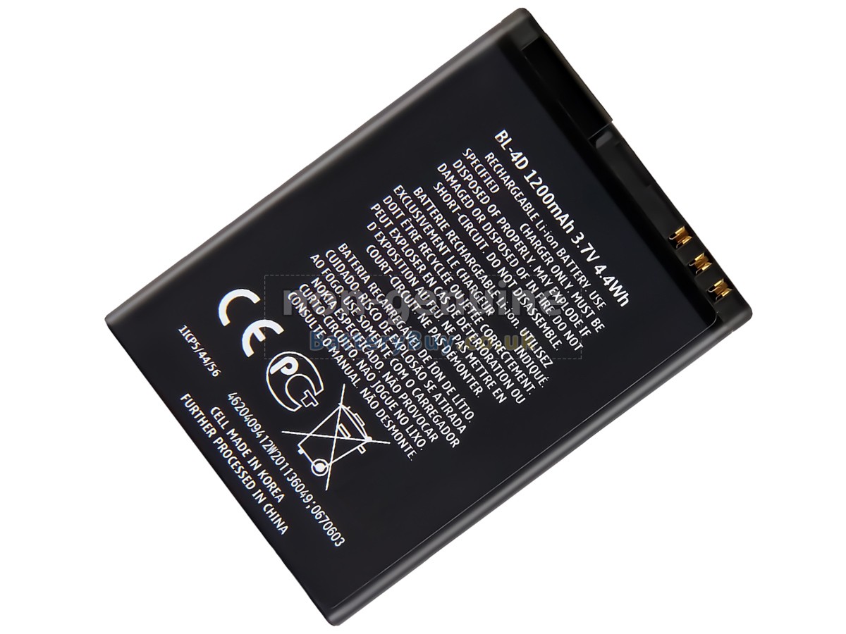 replacement battery for Nokia N8
