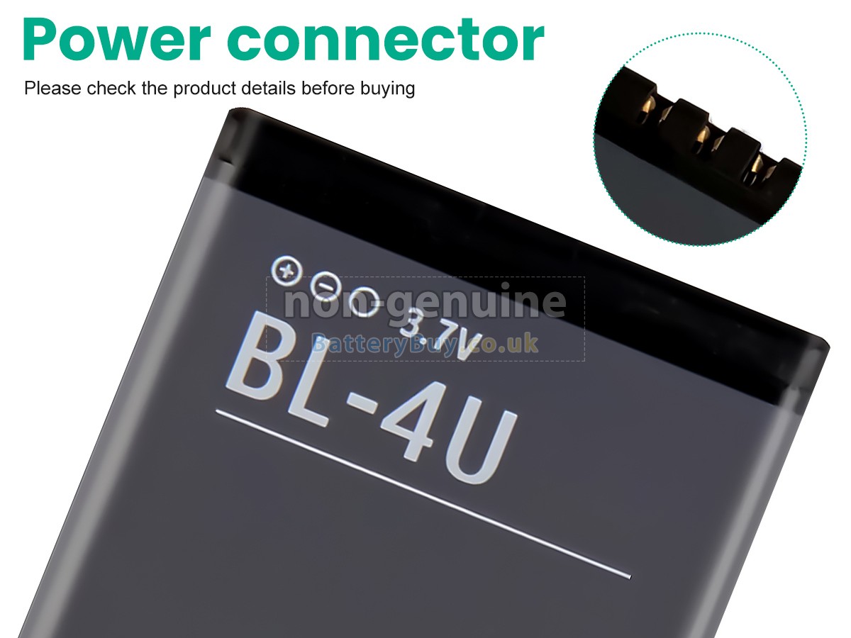 replacement battery for Nokia E66