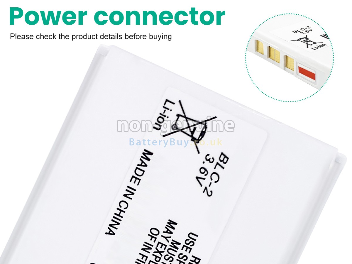 replacement battery for Nokia 6650