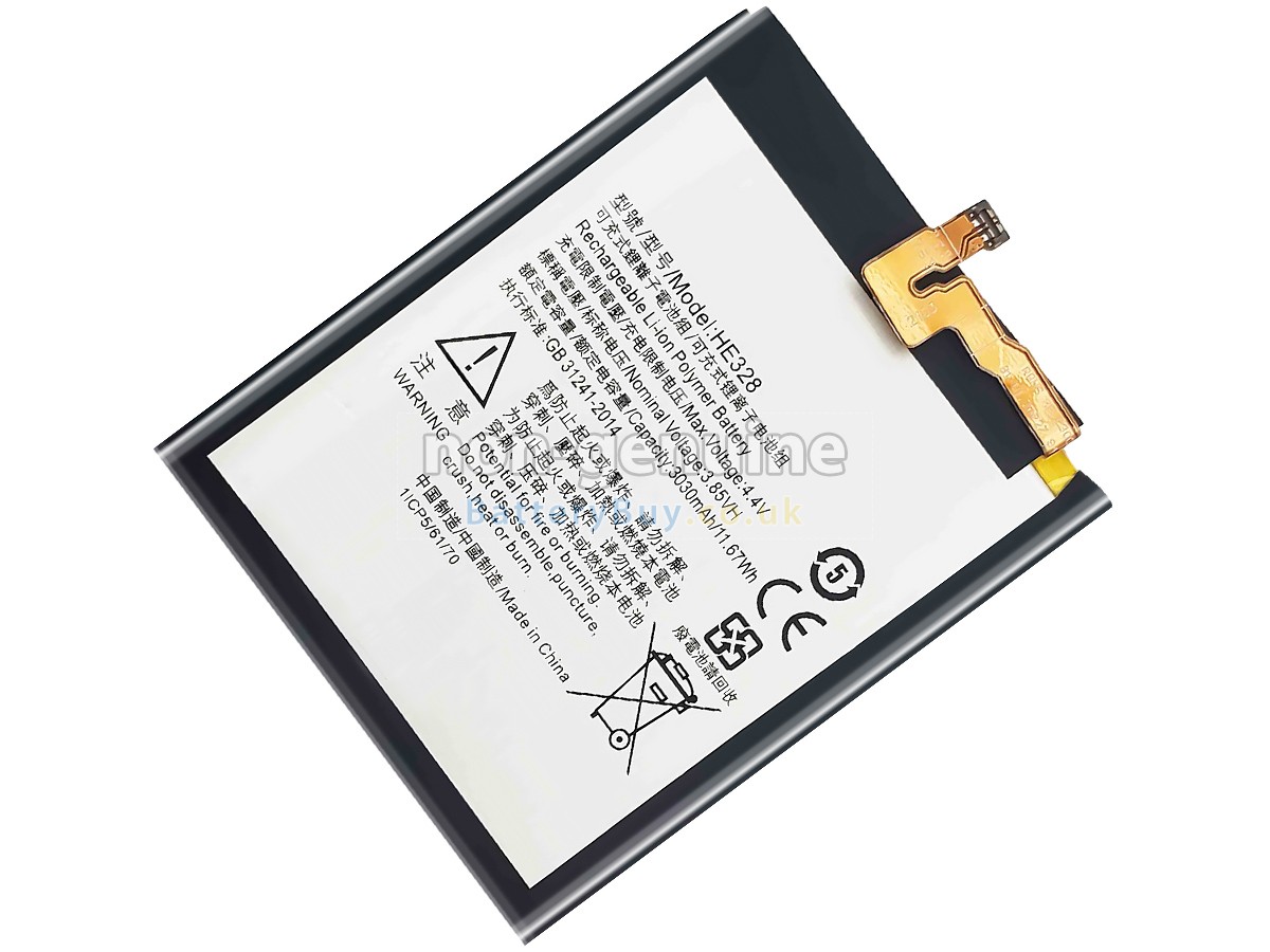 replacement battery for Nokia 8