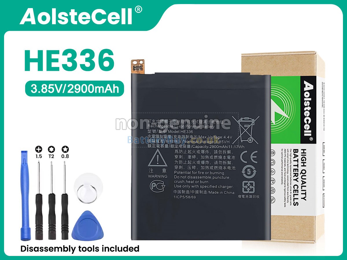 replacement battery for Nokia HE336