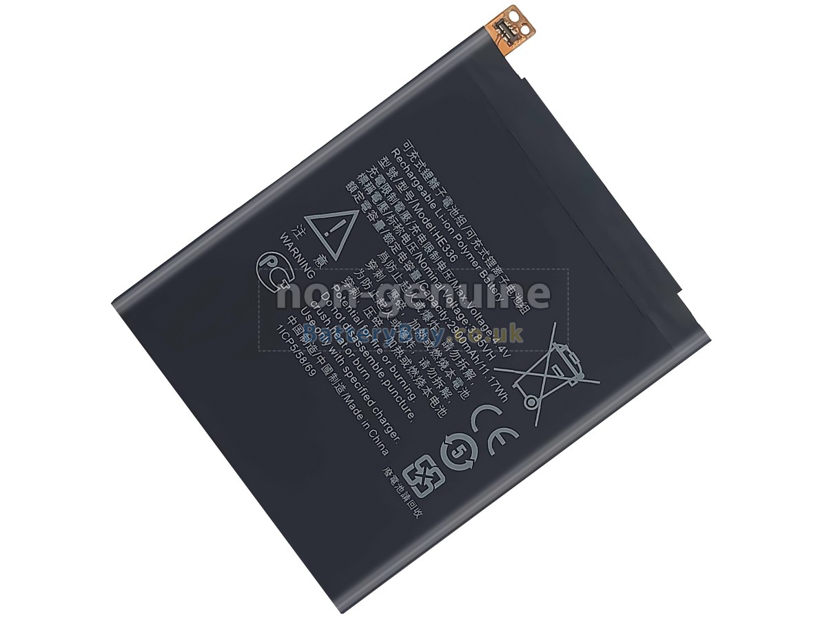 replacement battery for Nokia HE336