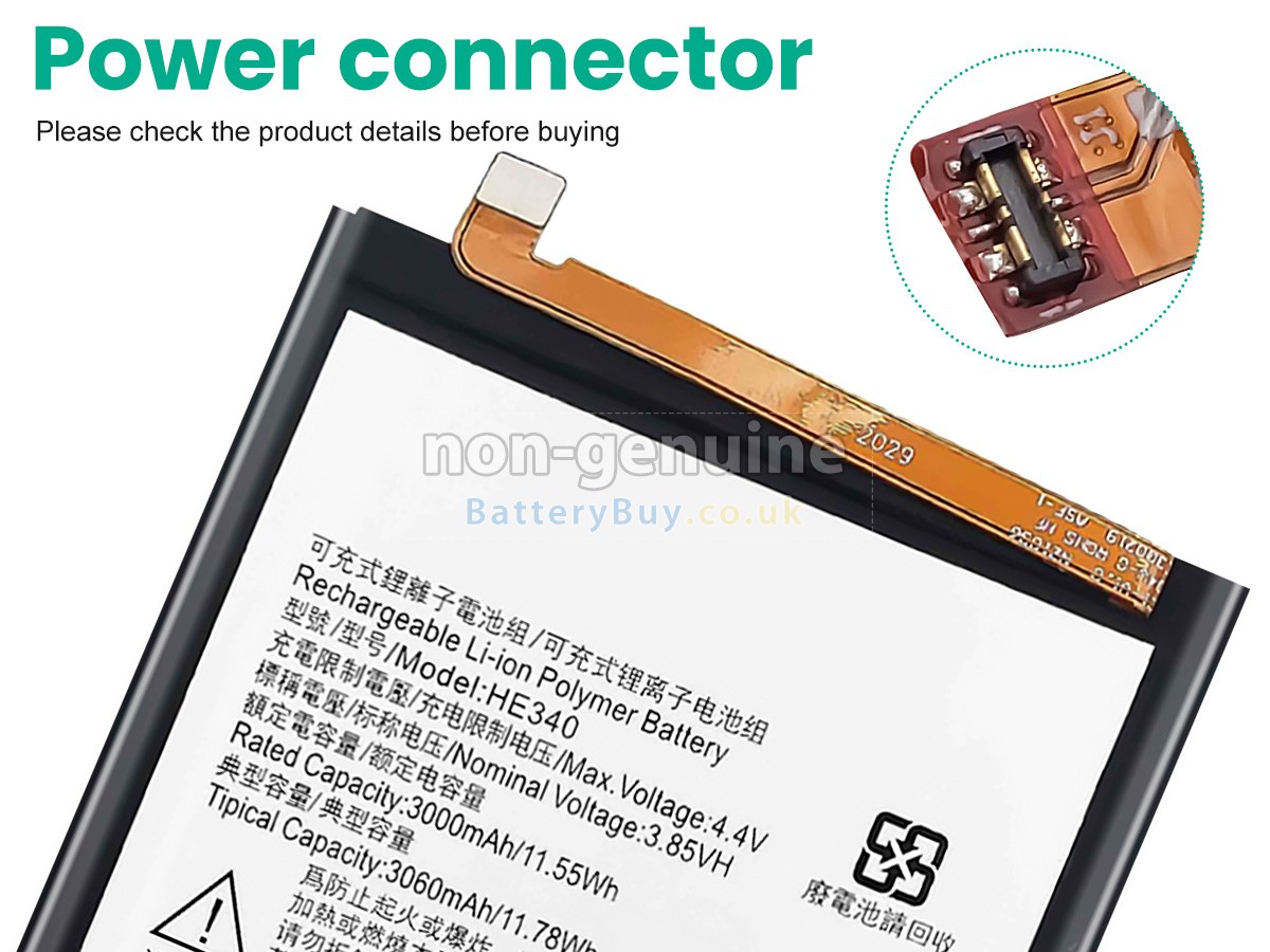 replacement battery for Nokia 7