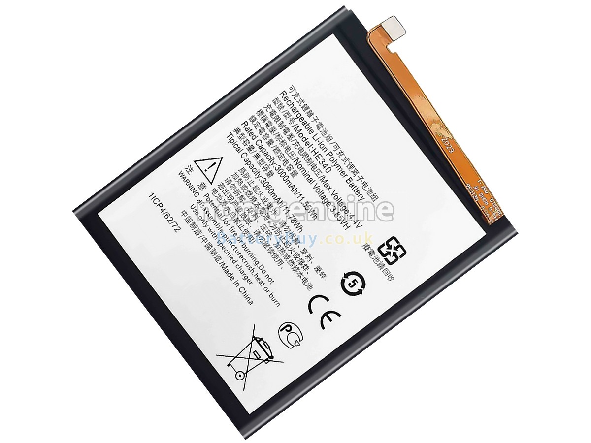 replacement battery for Nokia 7