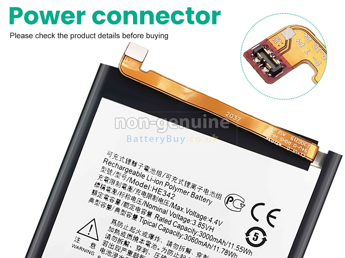 replacement battery for Nokia 5.1 PLUS