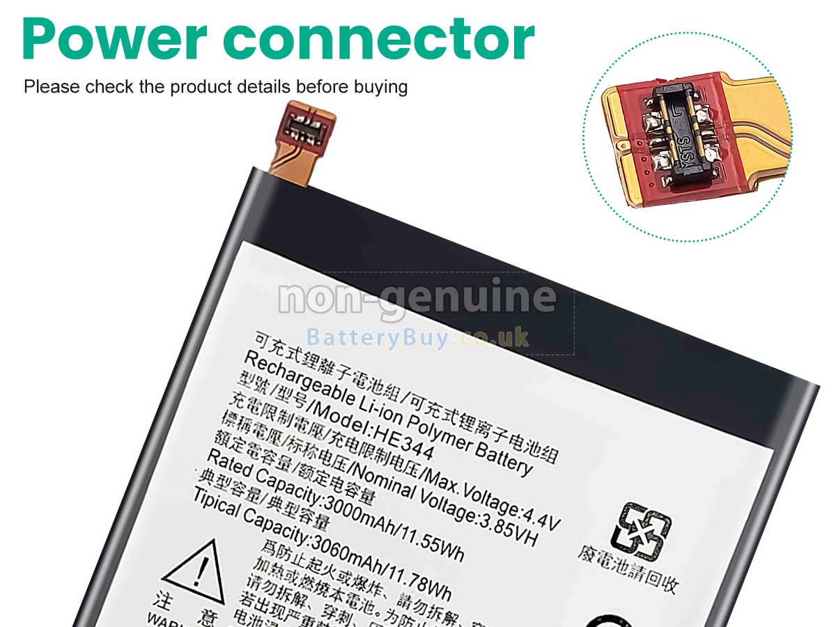 replacement battery for Nokia 6(2018)