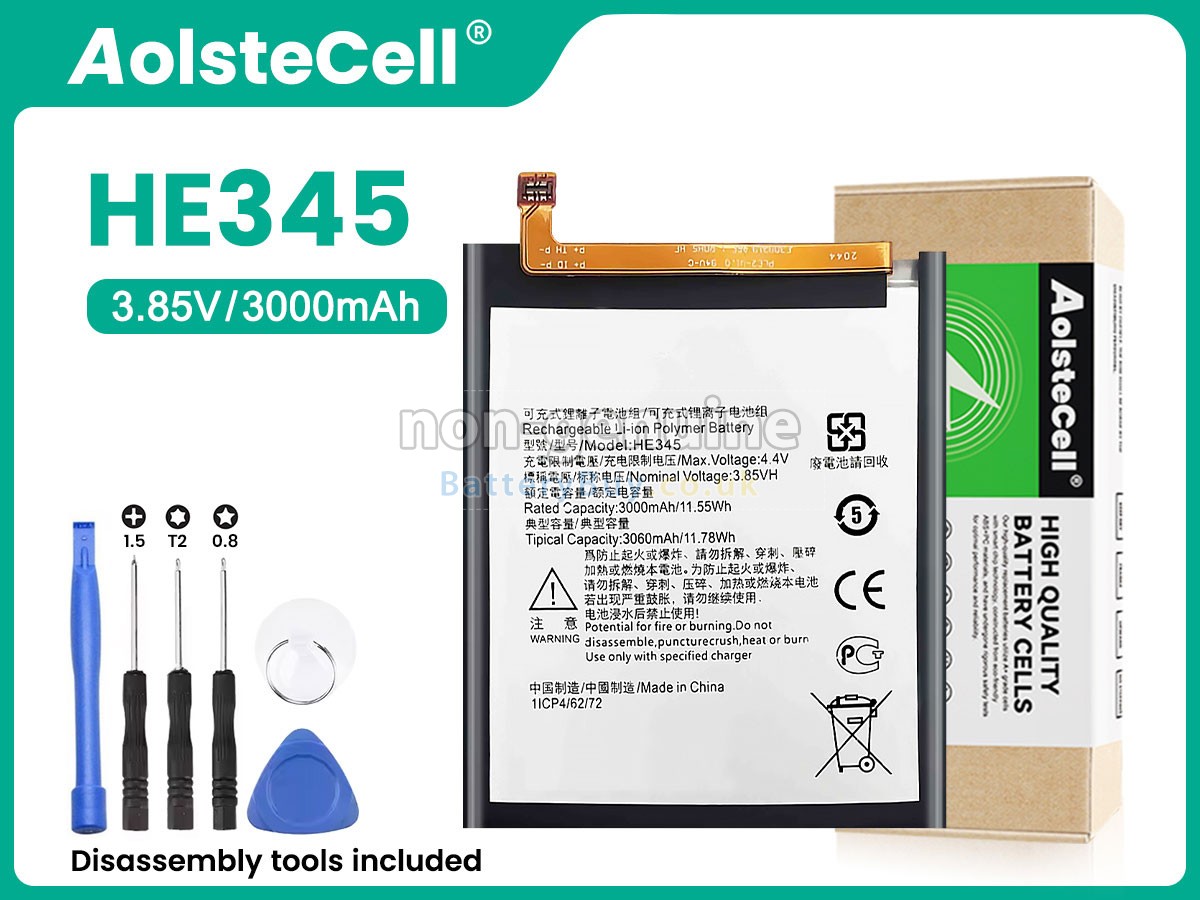 replacement battery for Nokia HE345