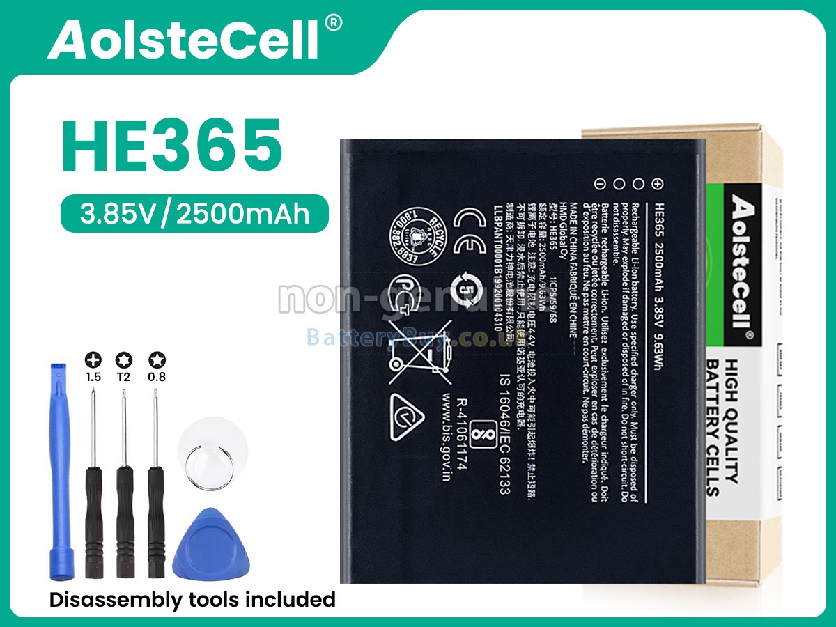 replacement battery for Nokia 1.1PLUS