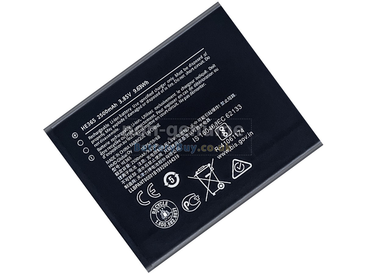 replacement battery for Nokia 1.1PLUS