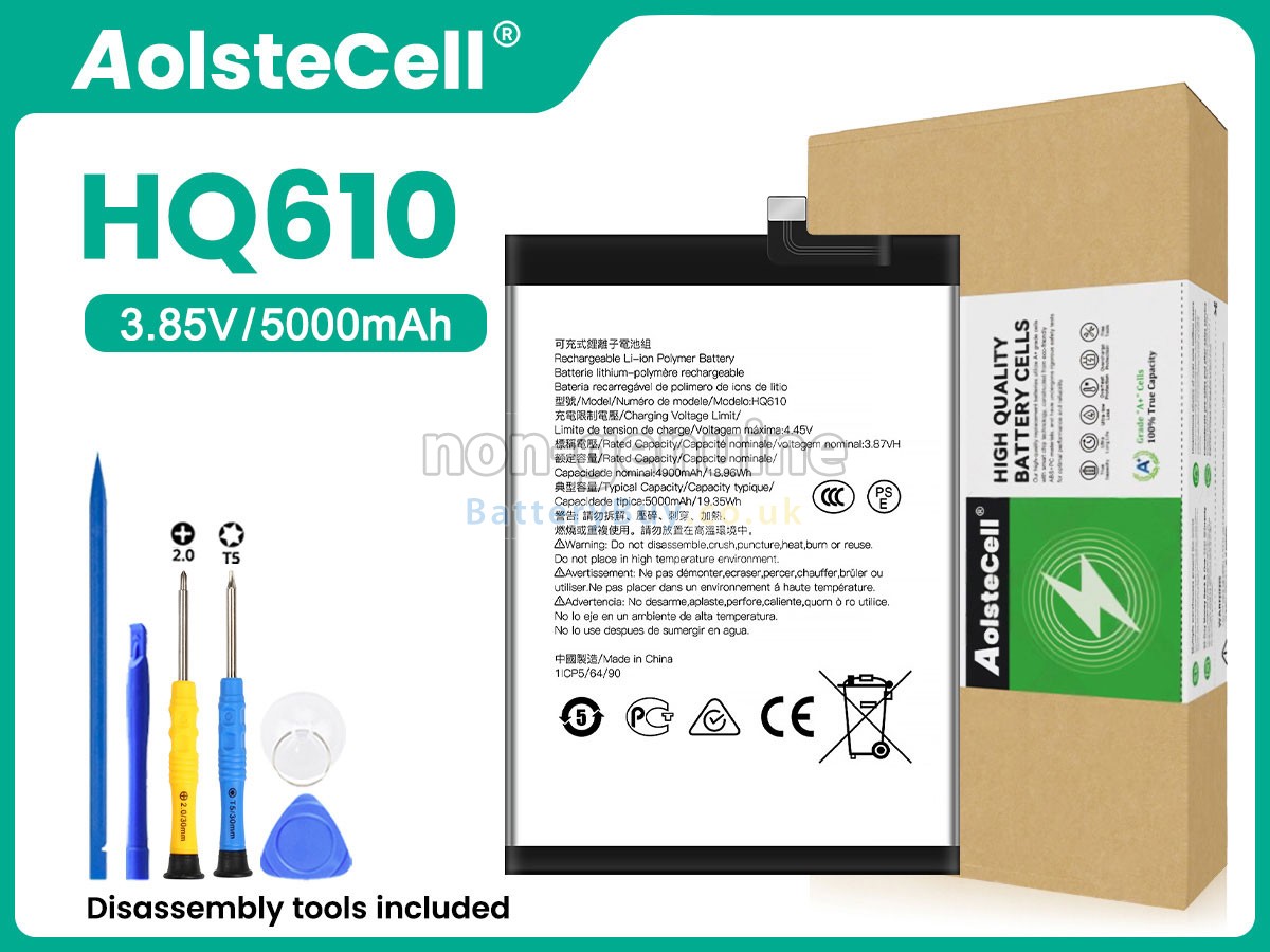replacement battery for Nokia HQ610