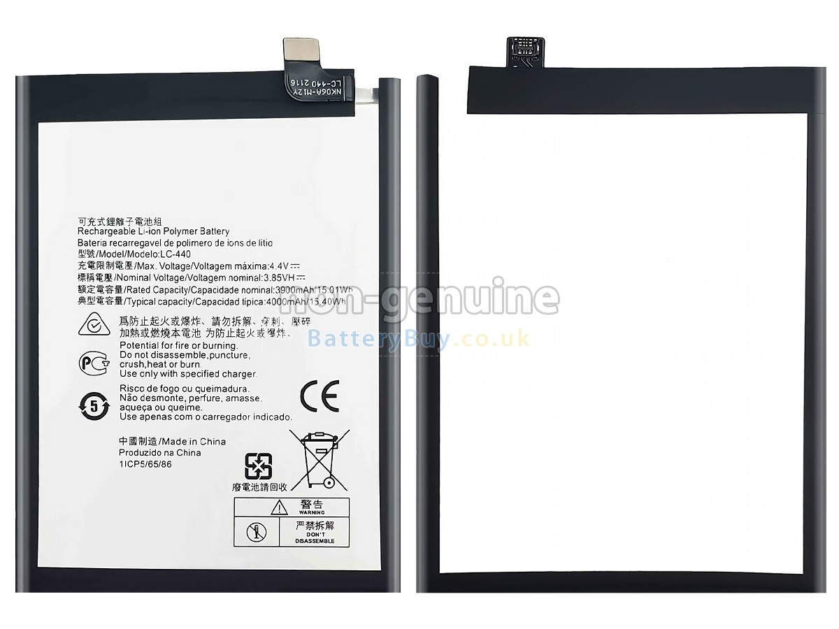 replacement battery for Nokia LC-440