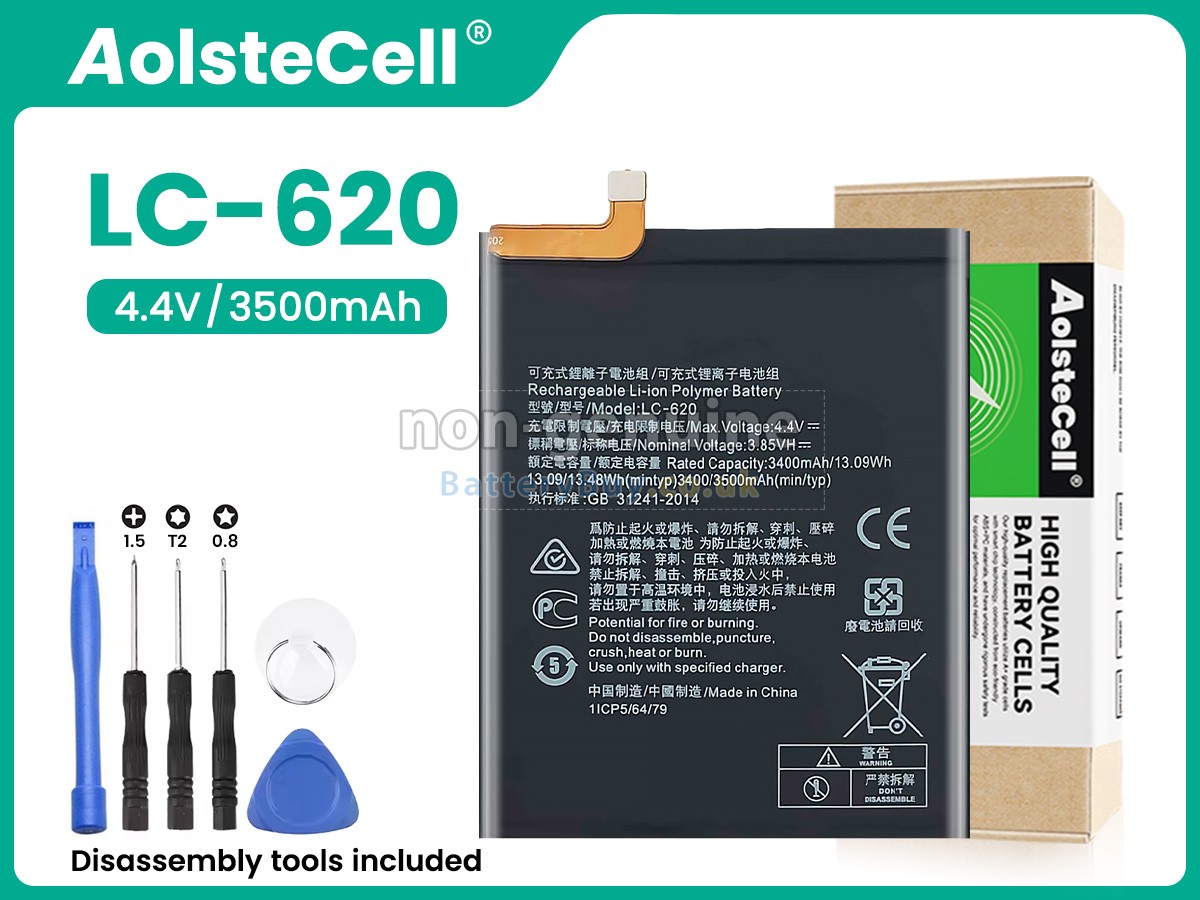 replacement battery for Nokia LC-620
