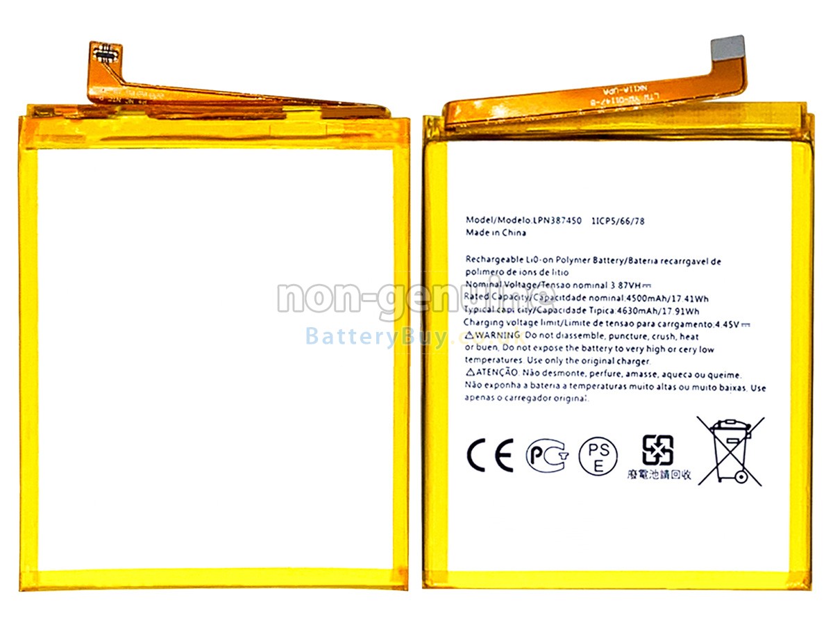replacement battery for Nokia XR20