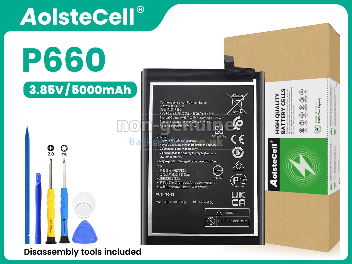 replacement battery for Nokia P660