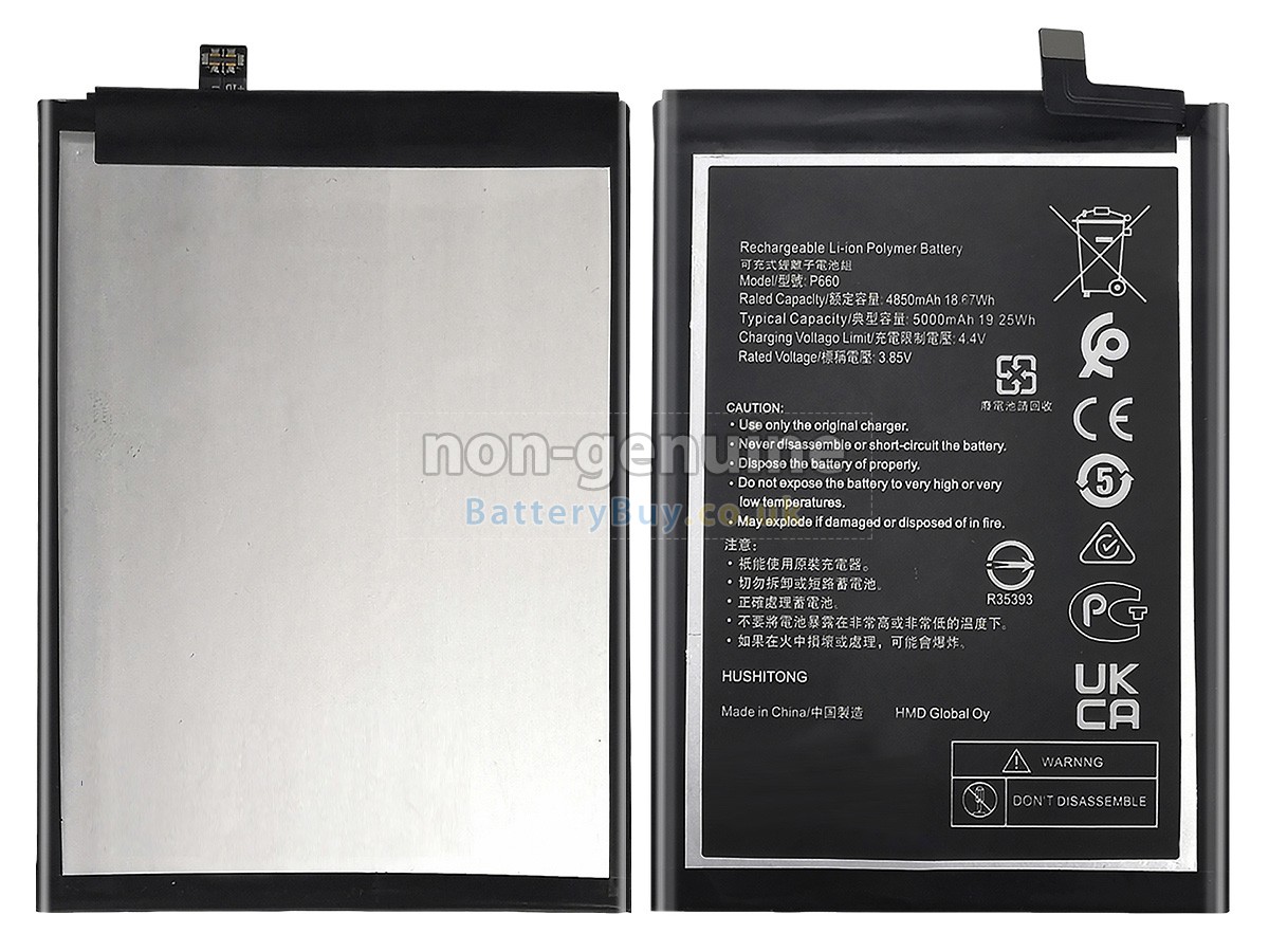 replacement battery for Nokia P660