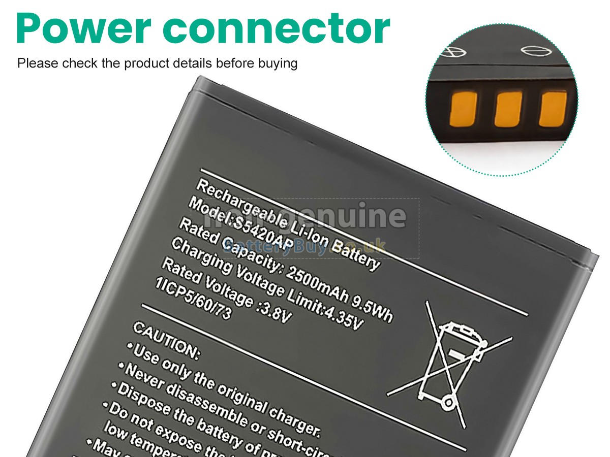 replacement battery for Nokia S5420AP