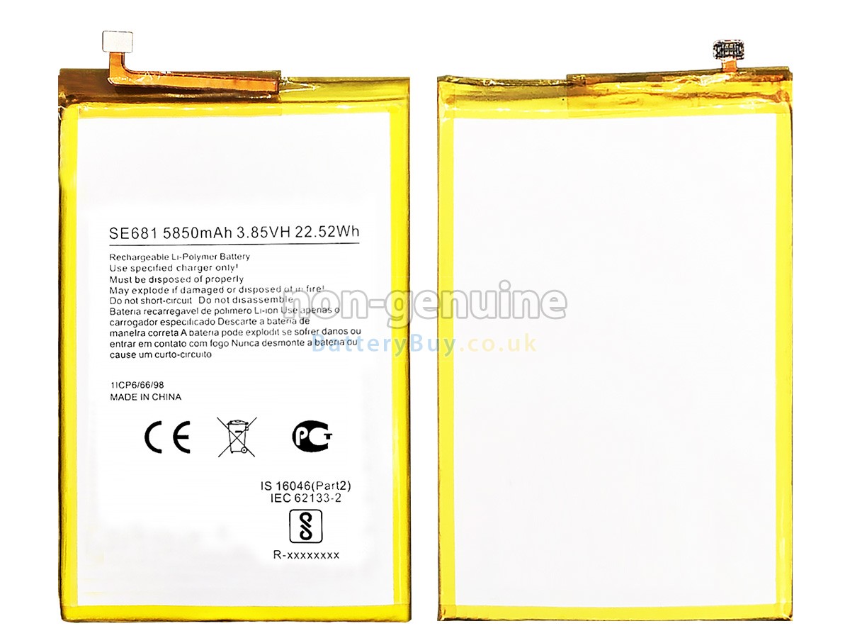 replacement battery for Nokia SE681
