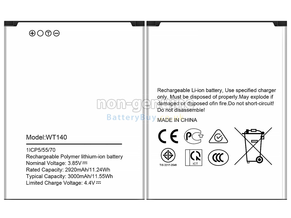 replacement battery for Nokia C01 PLUS TA-1396