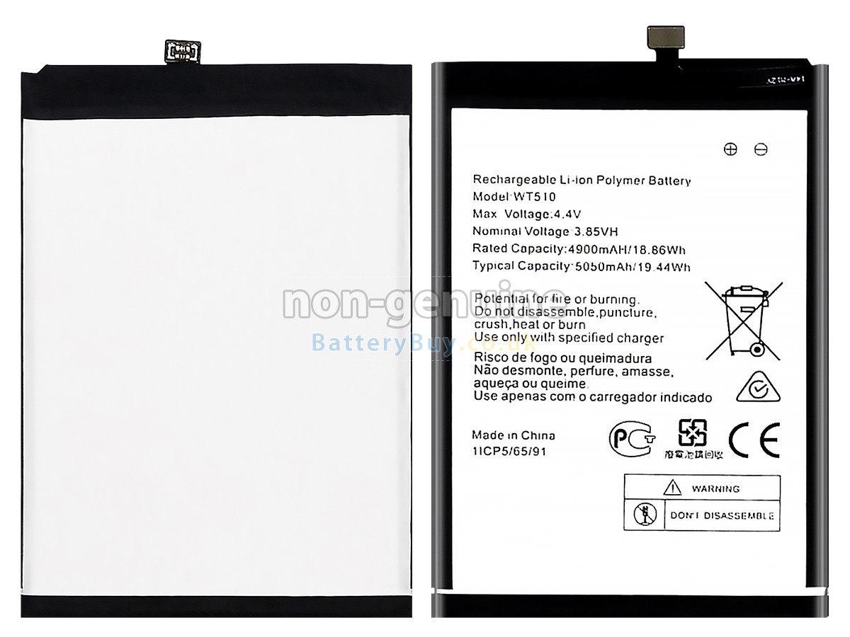 replacement battery for Nokia WT510