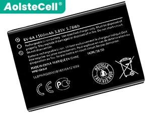 Nokia BV-6A replacement battery