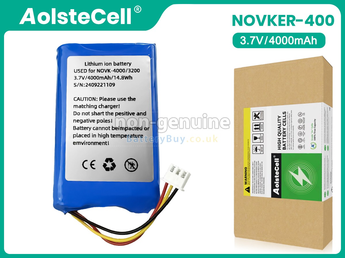 replacement battery for Novker NK3200D