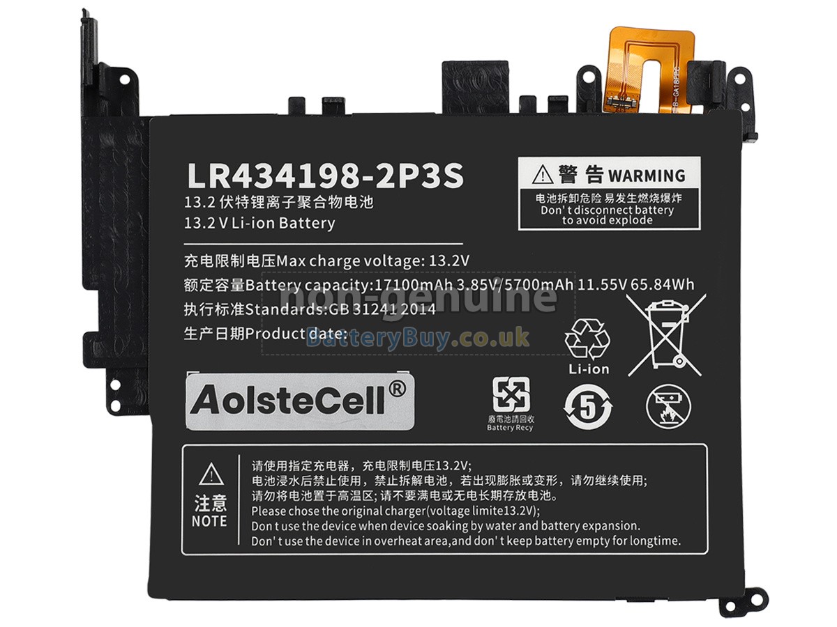 replacement battery for One netbook LR434198-2P3S