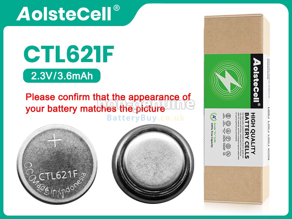 replacement battery for Panasonic CTL621F