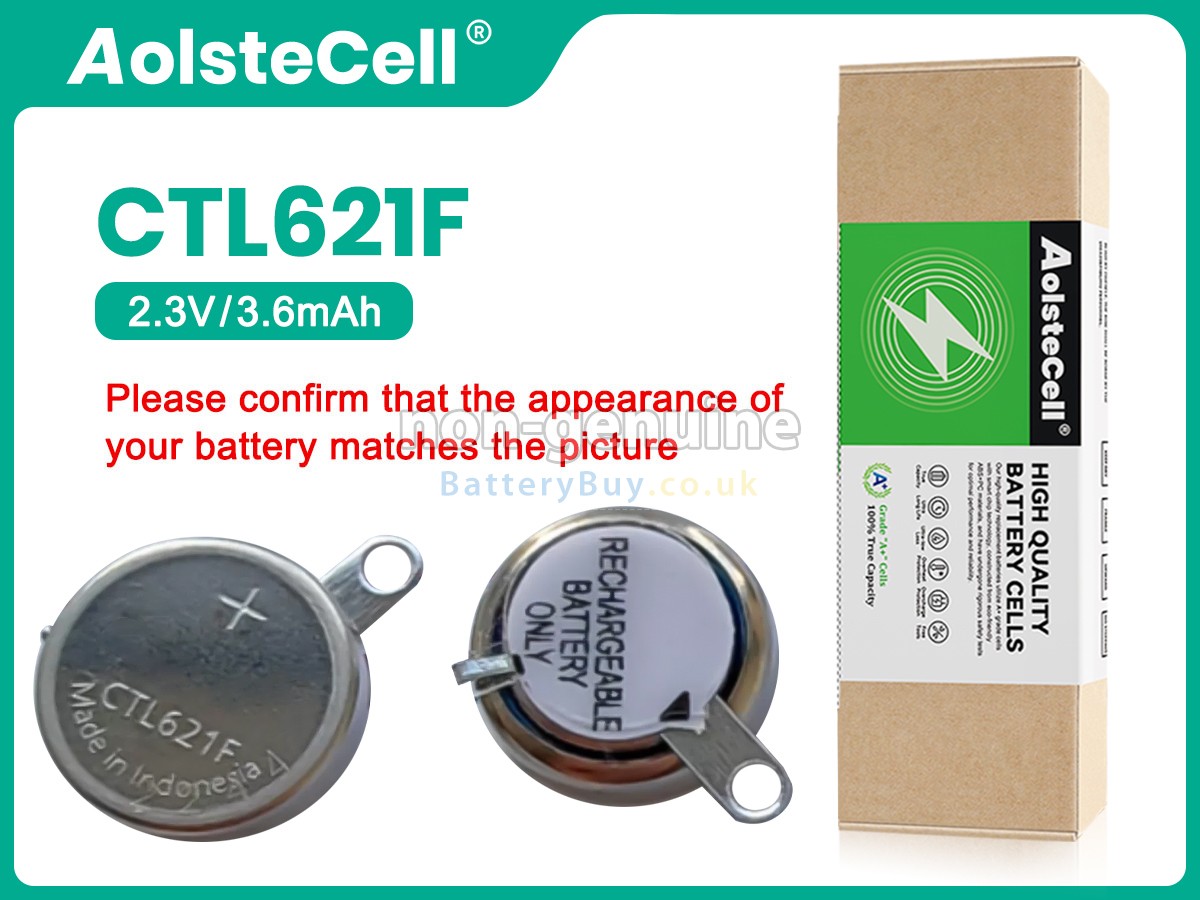 replacement battery for Panasonic CTL621F
