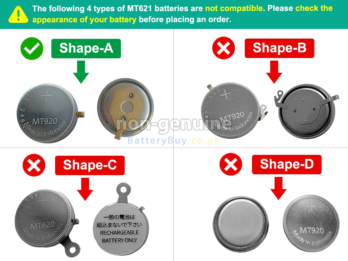 replacement battery for Panasonic MT920