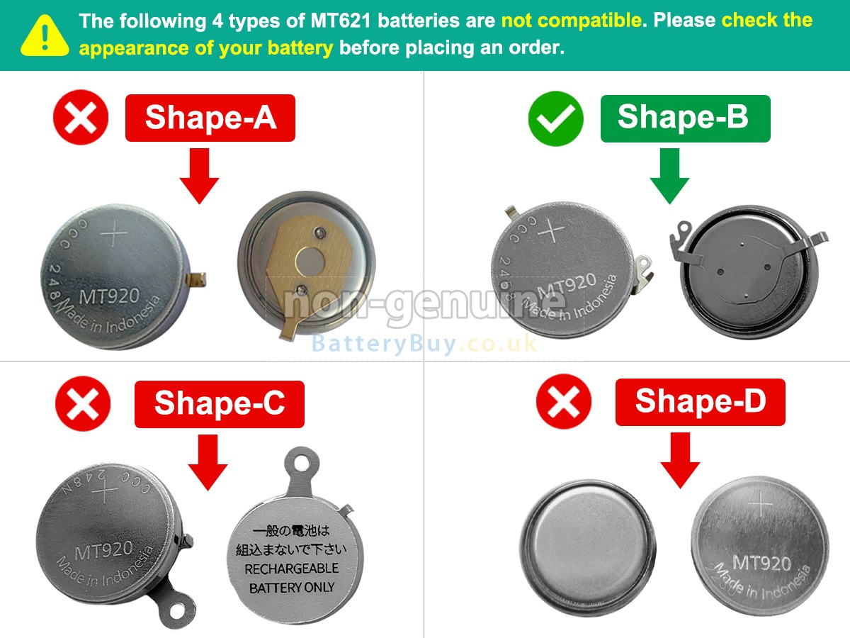 replacement battery for Panasonic MT920