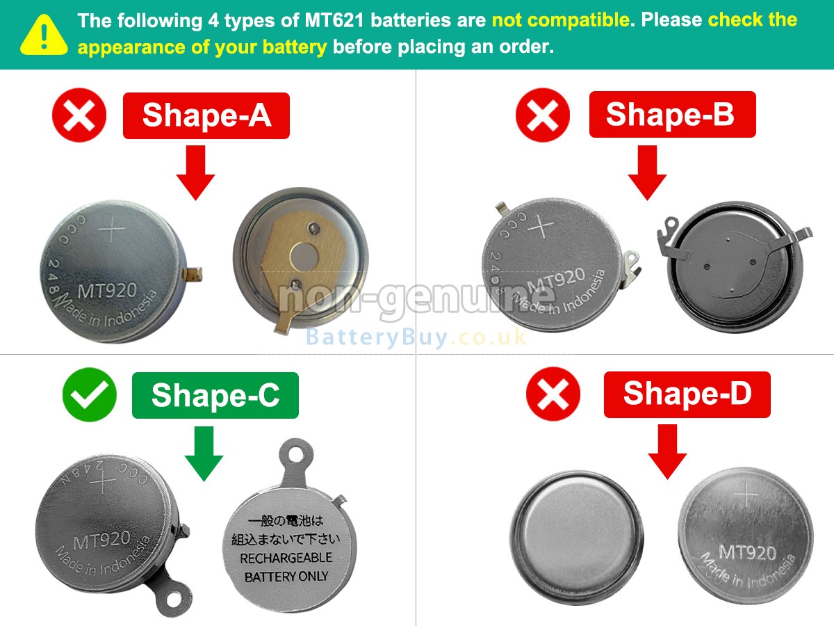 replacement battery for Panasonic MT920
