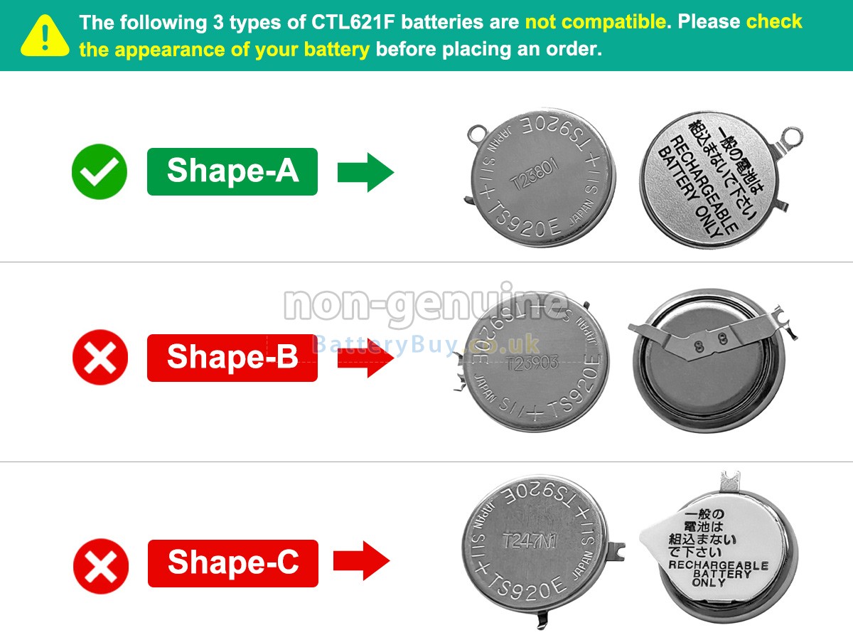 Replacement Battery for Panasonic TS920E