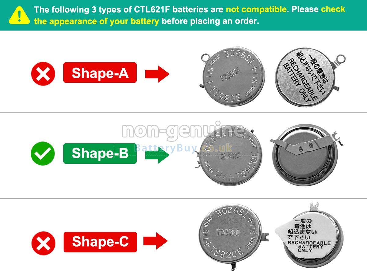 Replacement Battery for Panasonic TS920E
