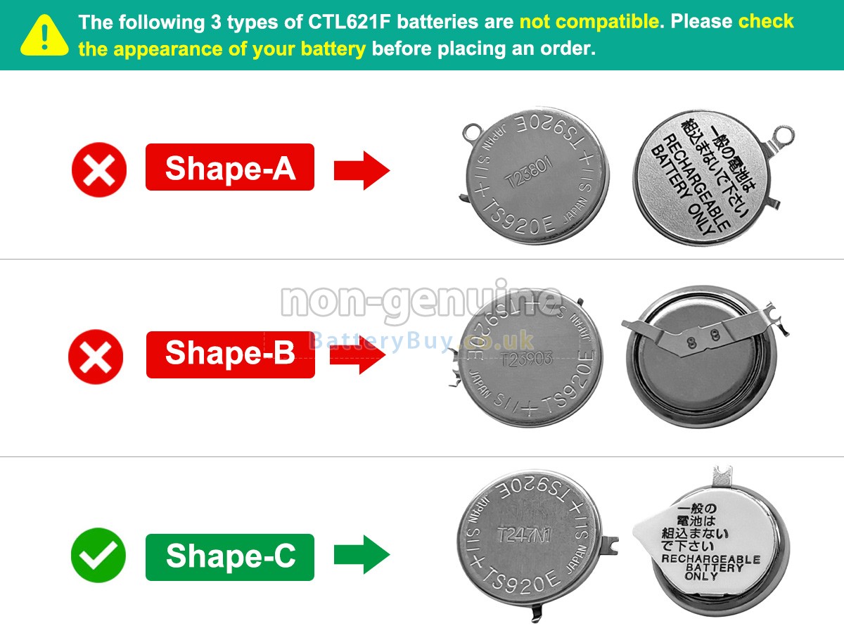 Replacement Battery for Panasonic TS920E
