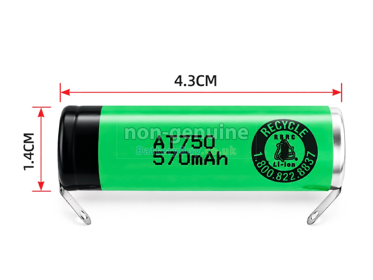 Replacement Battery for Philips AT751