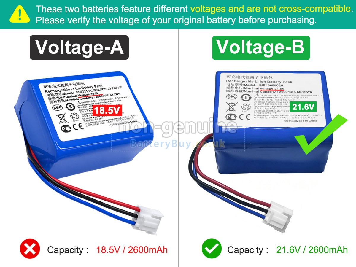 replacement battery for Philips BL7734
