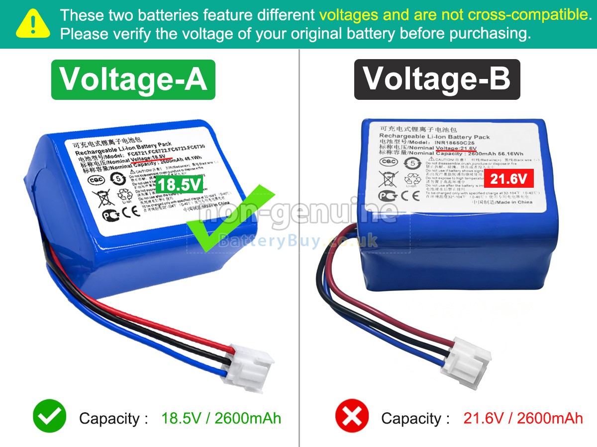 replacement battery for Philips BL7734