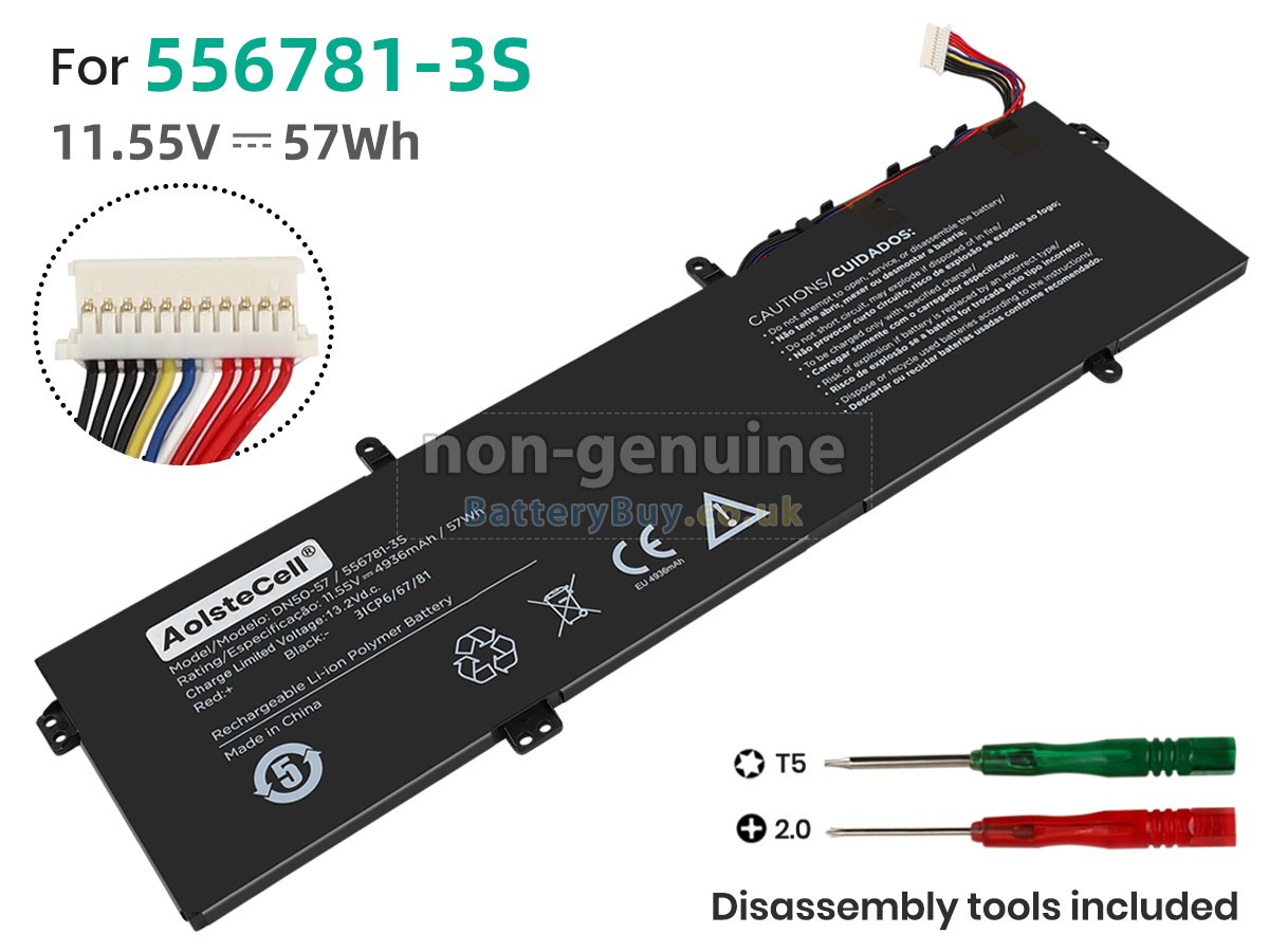 replacement battery for Positivo DN50-57