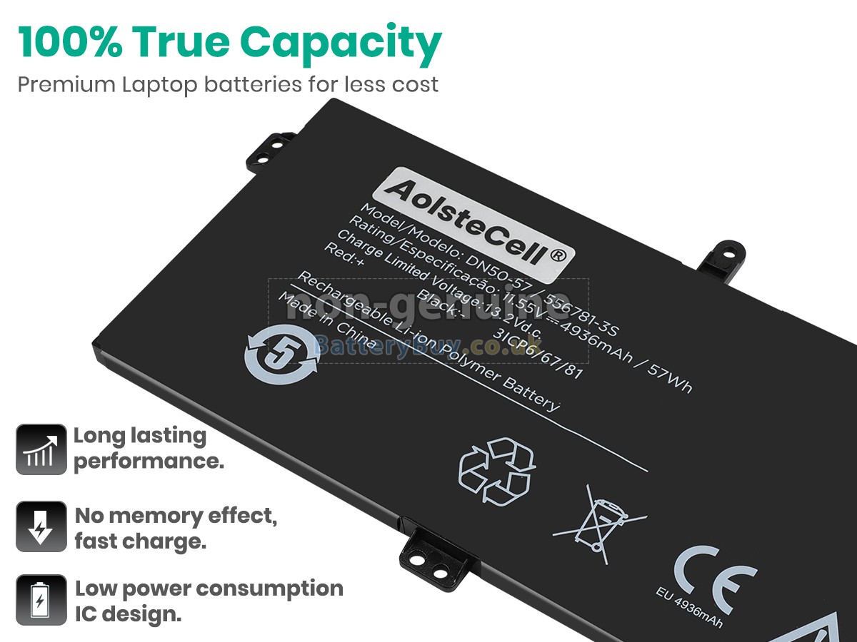 replacement battery for Positivo DN50-57