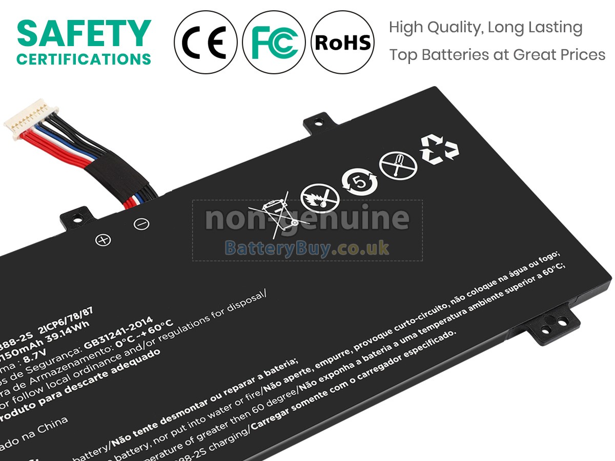 replacement battery for Positivo NV-647888