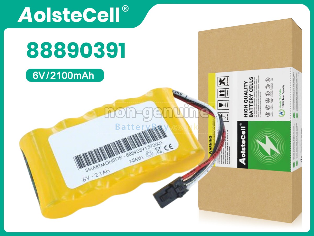 replacement battery for Respironics SMARTMONITOR 2