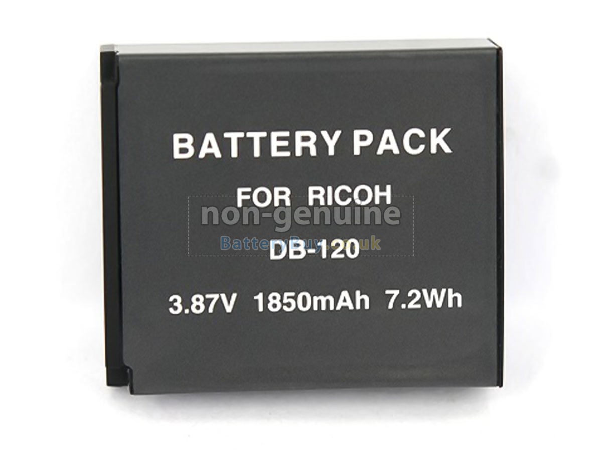replacement battery for Ricoh DB-120