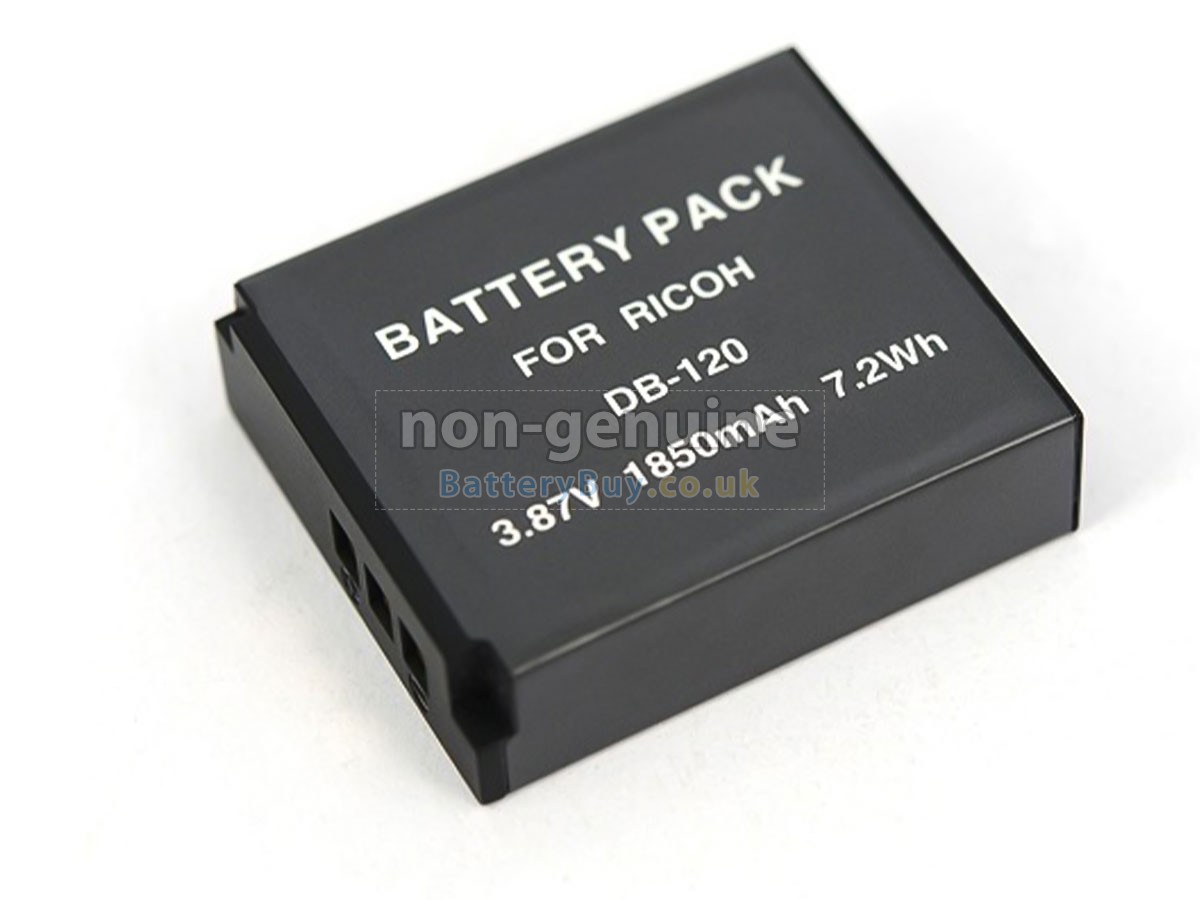 replacement battery for Ricoh DB-120