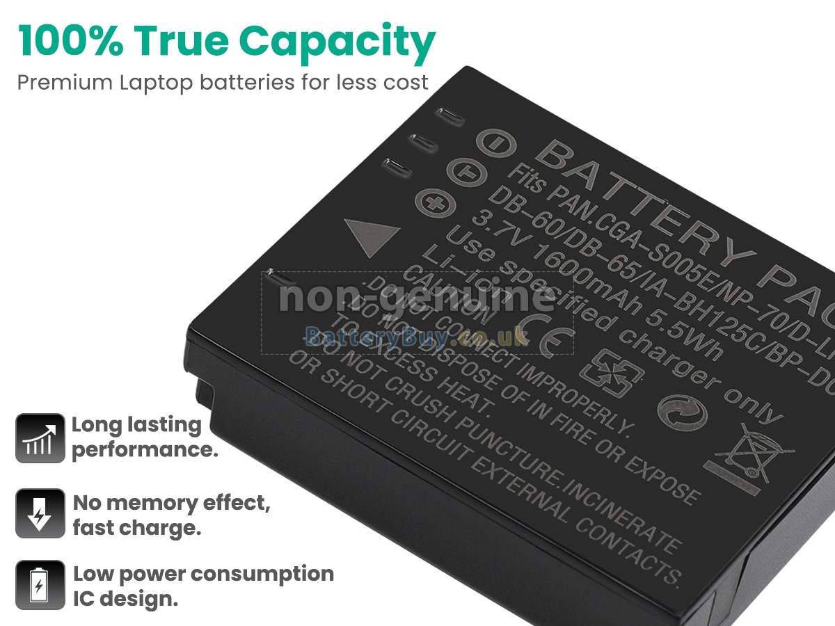 replacement battery for Ricoh CAPLIO G600
