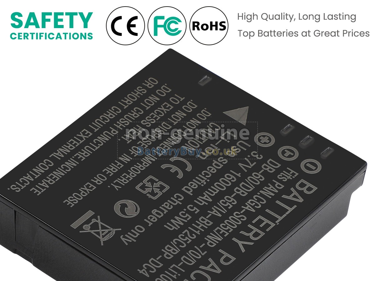 replacement battery for Ricoh CAPLIO G600